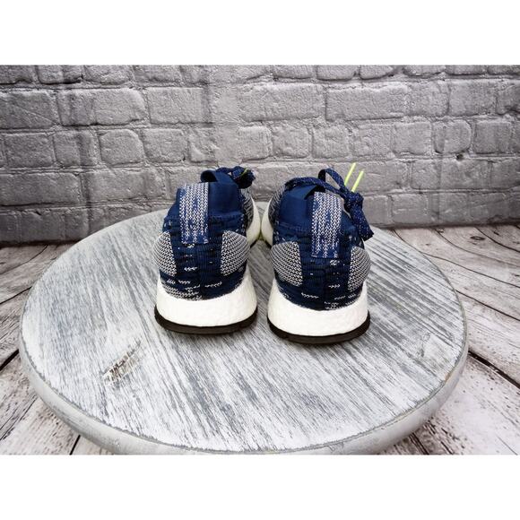 Adidas Pure Boost  Blue/yellow/black Men 12 Used No Box Very Clean Barely Worn - Picture 5 of 9